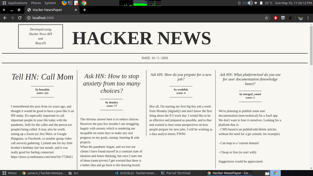 Hacker NewsPaper